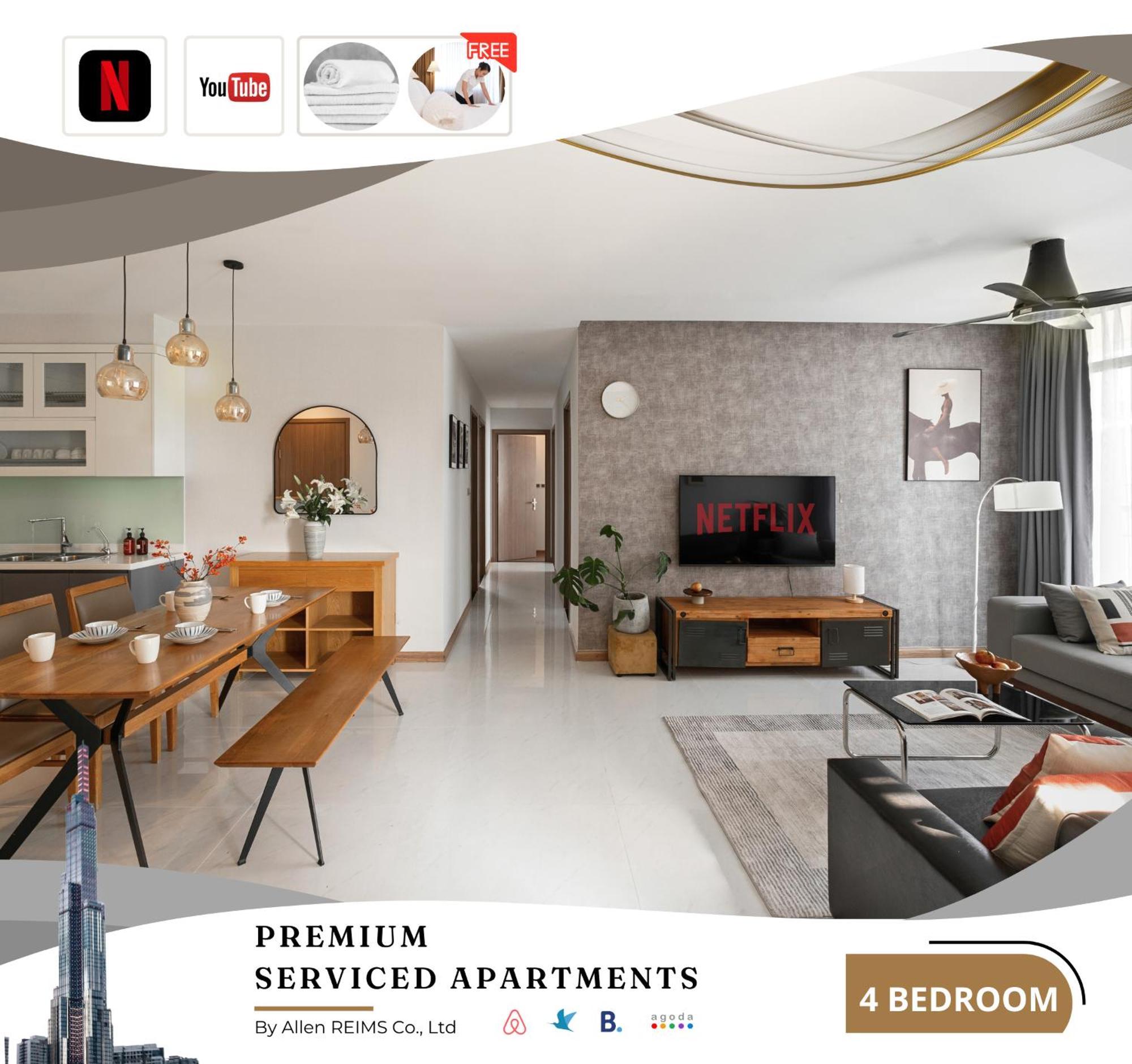 Allen Luxury - Vinhomes Park Apartment Ho Chi Minh City