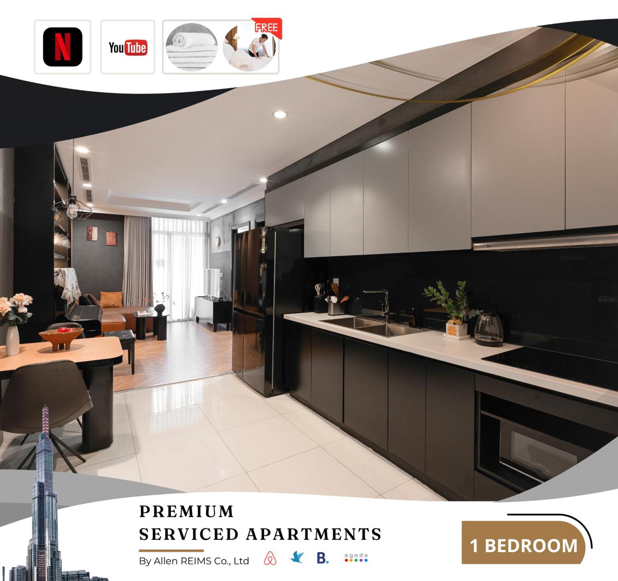 Apartment Allen Luxury - Vinhomes Park Ho Chi Minh City